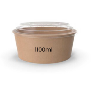Round Kraft Bowl (1100ml) 50pieces