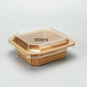Square Octagonal Bowl (1000ml) 50pieces